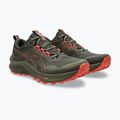 ASICS Trabuco Terra 3 barna kő/csípős piros férfi futócipő 3