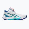 Férfi ASICS Sky Elite FF MT 3 röplabdacipő fehér/asics kék 8