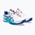Férfi ASICS Powerbreak FF röplabdacipő fehér/asics kék 10