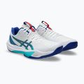 Férfi ASICS Sky Elite FF 3 röplabdacipő fehér/asics kék 10