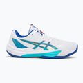 Férfi ASICS Sky Elite FF 3 röplabdacipő fehér/asics kék 2
