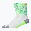 Zoknik ASICS Performance Run Crew brilliant white/illum. green/vital green 2