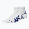 Zokni ASICS Cushioned Quarter 2 pár brilliant white/asics blue 2
