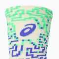 Zoknik ASICS Performance Run Crew ivory/cobalt burst/vital green 3