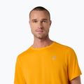 Férfi futópóló Asics Core SS golden yellow 5