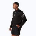 Férfi hosszú ujjú futófelső Asics Icon LS 1/2 Zip performance black/cream 4