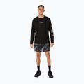 Férfi futó rövidnadrág ASICS Fujitrail All Over Print 5IN performance black/carbon/cream 2