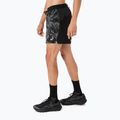 Férfi futó rövidnadrág ASICS Fujitrail All Over Print 5IN performance black/carbon/cream 4