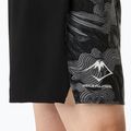Férfi futó rövidnadrág ASICS Fujitrail All Over Print 5IN performance black/carbon/cream 8
