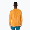 Férfi hosszú ujjú futópóló ASICS Road Seamless LS golden yellow 3
