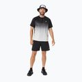 Férfi futópóló ASICS Road Fade SS performance black/cream 2