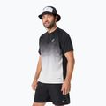 Férfi futópóló ASICS Road Fade SS performance black/cream 4
