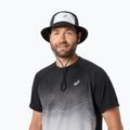 Férfi futópóló ASICS Road Fade SS performance black/cream 5