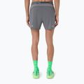 Férfi futóshort ASICS Road 5IN clay grey/steel grey/illuminate green 3
