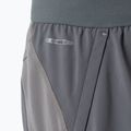 Férfi futóshort ASICS Road 5IN clay grey/steel grey/illuminate green 9