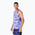 Férfi futótrikó ASICS Fujitrail Singlet cobalt burst/cream 4