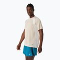 Férfi futópóló ASICS Road cream 4