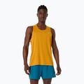 Férfi futótrikó ASICS Road Singlet golden yellow