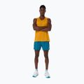 Férfi futótrikó ASICS Road Singlet golden yellow 2