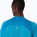 Férfi futópóló ASICS Road Aegean Blue 6