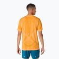 Férfi hosszú ujjú futópóló ASICS Road Seamless LS golden yellow 3