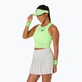 Női teniszpóló ASICS Match Jaquard Crop Top illuminate green színben 5
