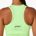 Női teniszpóló ASICS Match Jaquard Crop Top illuminate green színben 7