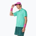 Férfi teniszpóló ASICS Match Jacquard Polo aurora green 5