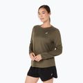 Női hosszú ujjú futó felső ASICS Core LS Top dark olive 4
