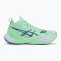 Férfi röplabda cipő ASICS Metarise 2 menthol/saba blue 2