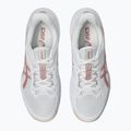 Női röplabdacipő ASICS Netburner Ballistic FF 4 White/Rose Red 13
