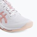 Női röplabdacipő ASICS Netburner Ballistic FF 4 White/Rose Red 7