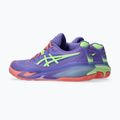 Női padelcipő Asics Gel-Resolution X Padel W amethyst/illuminate green 4