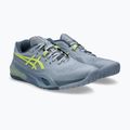 Férfi teniszcipő ASICS Gel-Resolution X grey blue/pistachio 10