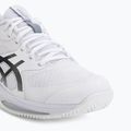 Férfi teniszcipő ASICS Solution Speed FF 4 Clay white/black 7