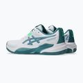 Férfi padelcipő Asics Gel-Challenger 15 Padel white/misty pine 4