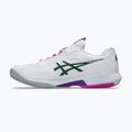 Férfi teniszcipő ASICS Solution Speed FF 4 Clay white/digital sakura 2