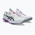 Férfi teniszcipő ASICS Solution Speed FF 4 Clay white/digital sakura 3