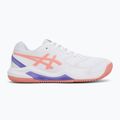 Női padelcipők ASICS Gel-Dedicate 8 Padel W white/guava 2
