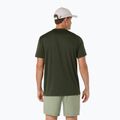 Férfi teniszpóló ASICS Court Top vintage khaki 3