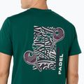 Férfi teniszpóló ASICS Padel Court Graphic jewel green 6
