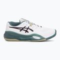 Férfi teniszcipő ASICS Gel-Resolution X Clay white/dark aubergine 2