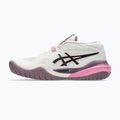Női teniszcipő ASICS Gel-Resolution X soft oat/dark aubergine 2
