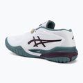 Férfi teniszcipő ASICS Gel-Resolution X white/dark aubergine 3