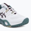 Férfi teniszcipő ASICS Gel-Resolution X white/dark aubergine 7