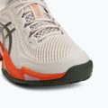Férfi teniszcipő ASICS Court FF 3 Clay soft oat/vintage khaki 7