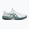Férfi teniszcipő ASICS Court FF 3 Clay white/foggy teal