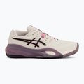Női teniszcipő ASICS Gel-Resolution X Clay soft oat/dark aubergine 2