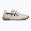 Gyerek teniszcipő ASICS Gel-Resolution X GS soft oat/dark aubergine 2