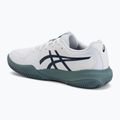 Gyerek teniszcipő ASICS Gel-Resolution X GS Clay white/midnight 3